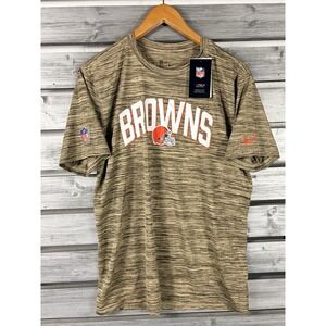Nike Dri Fit Cleveland Browns T Shirt Mens M Short Sleeve NEW NWT
